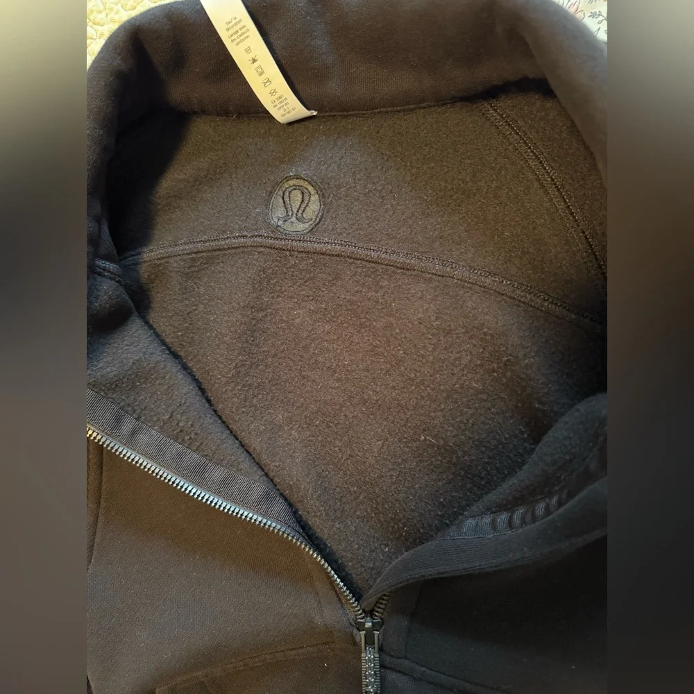 lululemon scuba funnel neck cropped half zip sweater - Picture 6 of 7